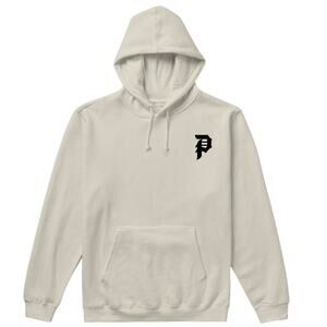 PRIMITIVE Dirty P Boxy Fit Hoodie in Cream, Size XL New with Tag MSRP $85